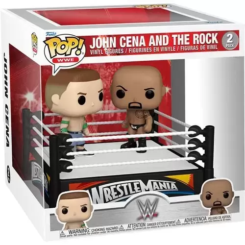 POP! WWE - WWE - John Cena & The Rock 2 Pack