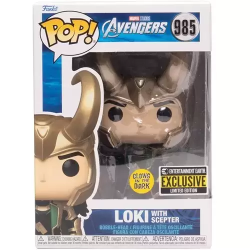 POP! MARVEL - Avengers - Loki GITD