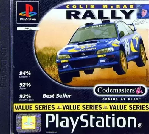 Jeux Playstation PS1 - Colin Mc Rae Rally