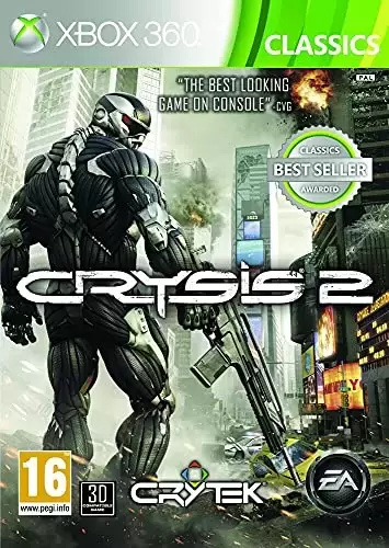 Jeux XBOX 360 - Crysis 2 - classics