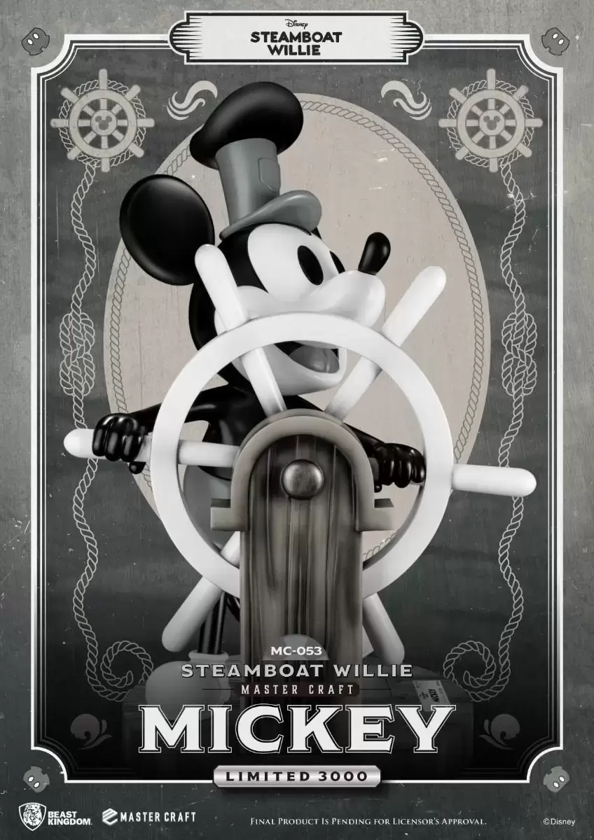 Master Craft - Steamboat Willie - Mickey