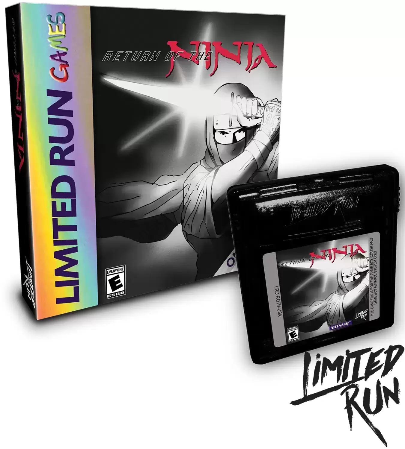 Game Boy Color Games - Return of the Ninja Black Version - Limited Run Games