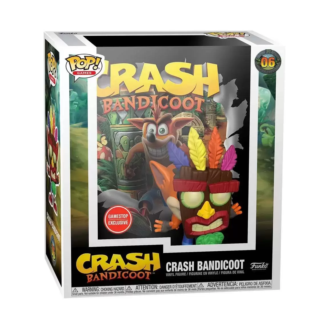 POP! Game Covers - Crash Bandicoot - Crash Bandicoot