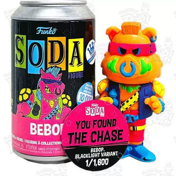 Vinyl Soda! - Teenage Mutant Ninja Turtles - Bebop Blacklight Chase