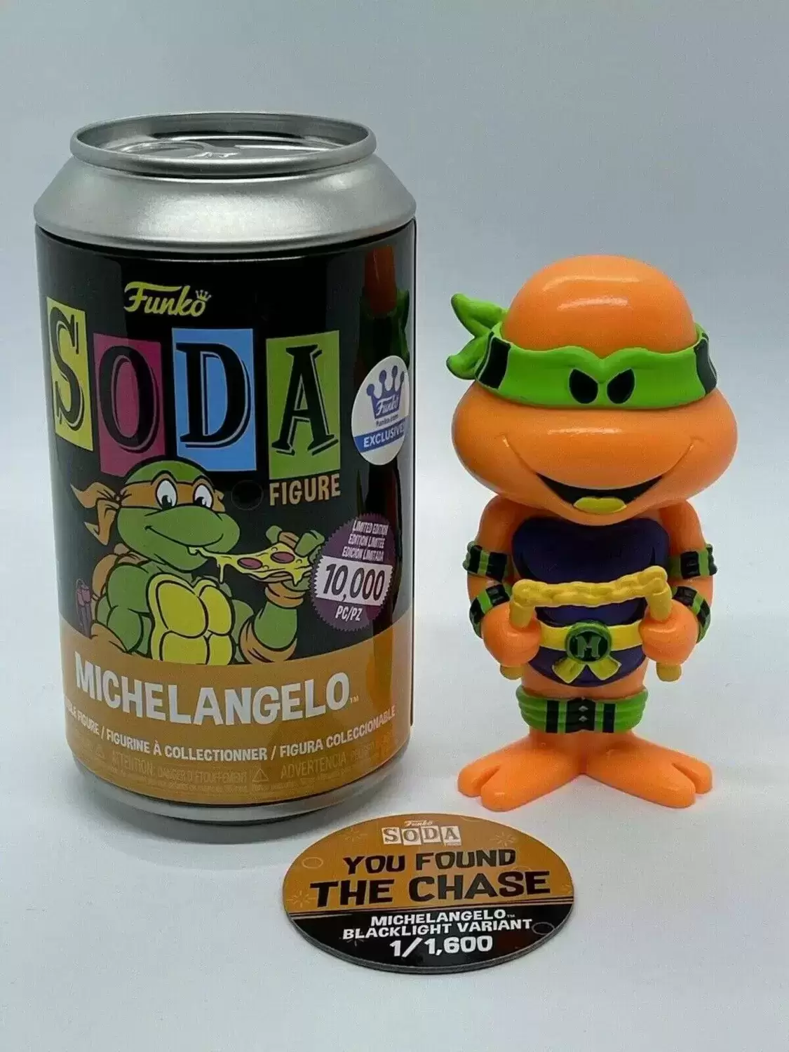 Vinyl Soda! - Teenage Mutant Ninja Turtles - Michelangelo Blacklight Chase