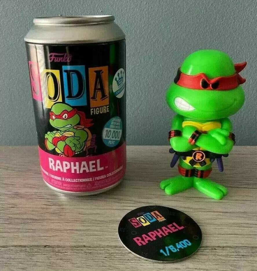 Vinyl Soda! - Teenage Mutant Ninja Turtles - Raphael Blacklight