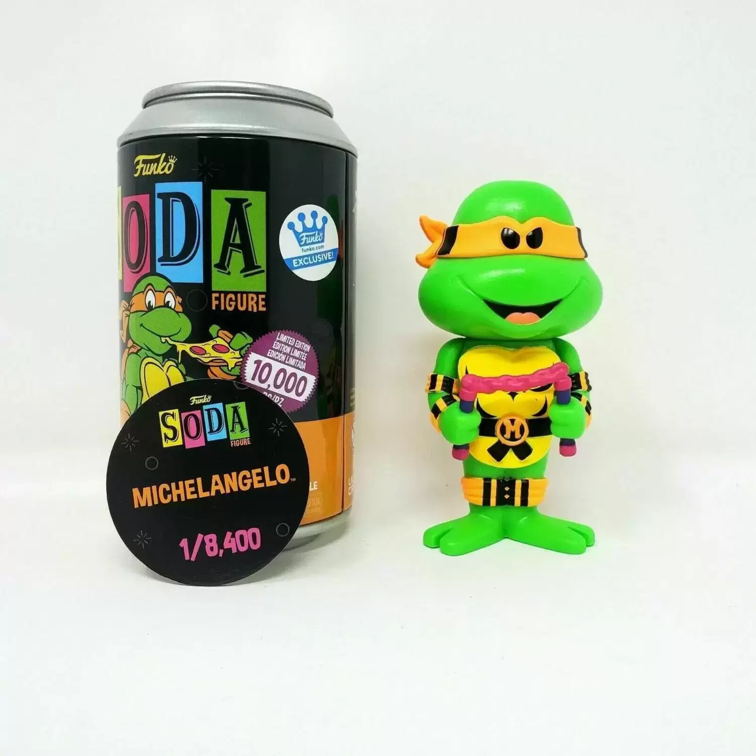 Vinyl Soda! - Teenage Mutant Ninja Turtles - Michelangelo Blacklight