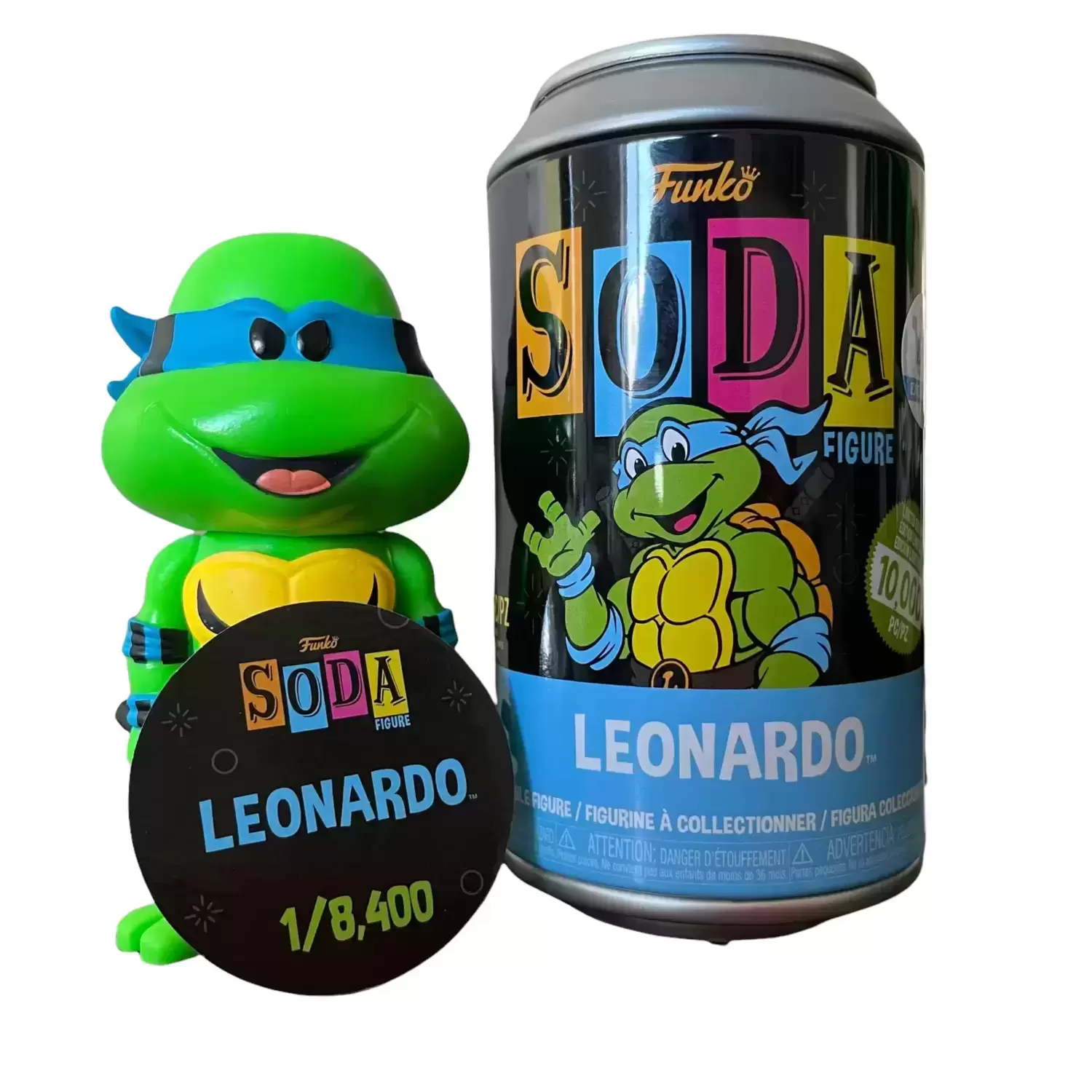 Vinyl Soda! - Teenage Mutant Ninja Turtles - Leonardo Blacklight