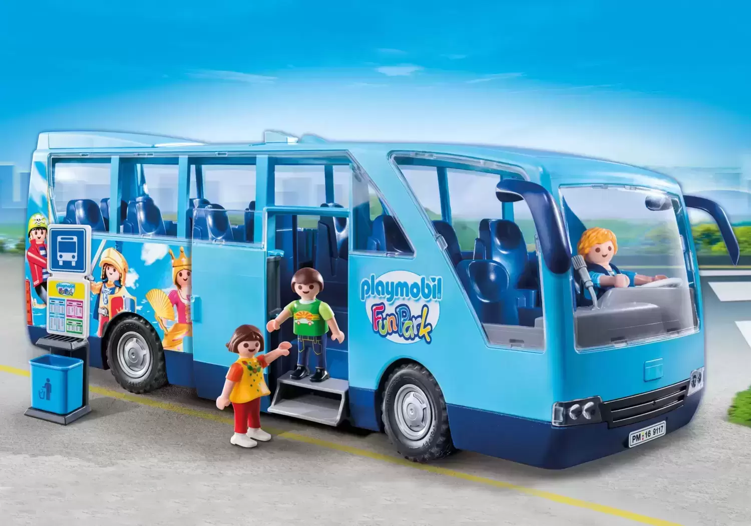 Akademi Lee Uddybe Funpark Bus - Playmobil in the City 9117