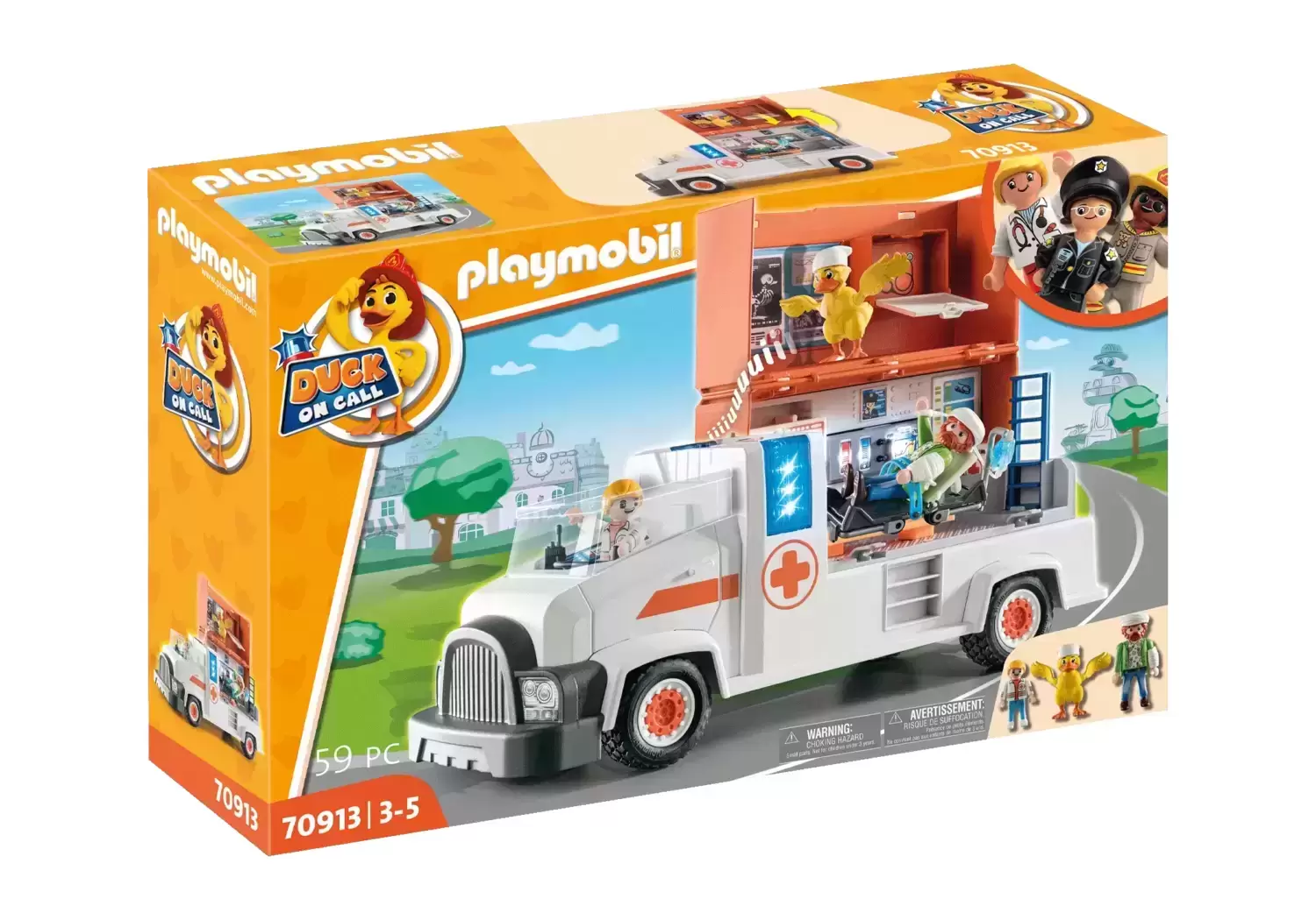 Playmobil Duck on Call - DUCK ON CALL - Ambulance
