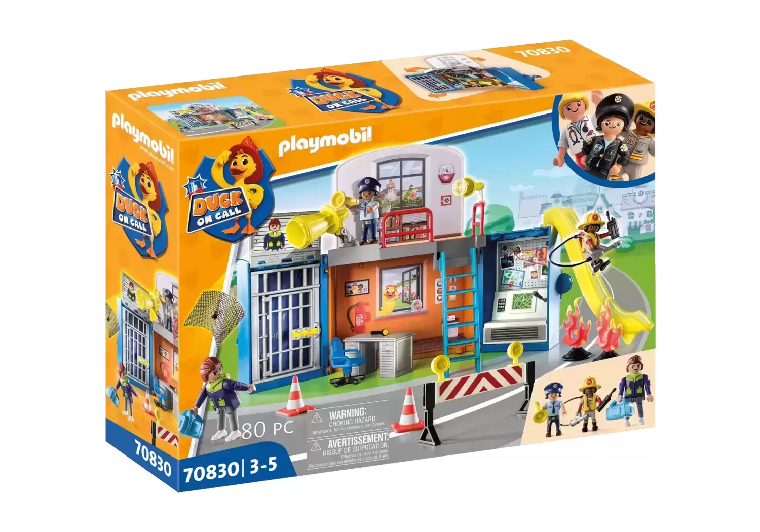 Playmobil Duck on Call - DUCK ON CALL - Centre d\'opération mobile