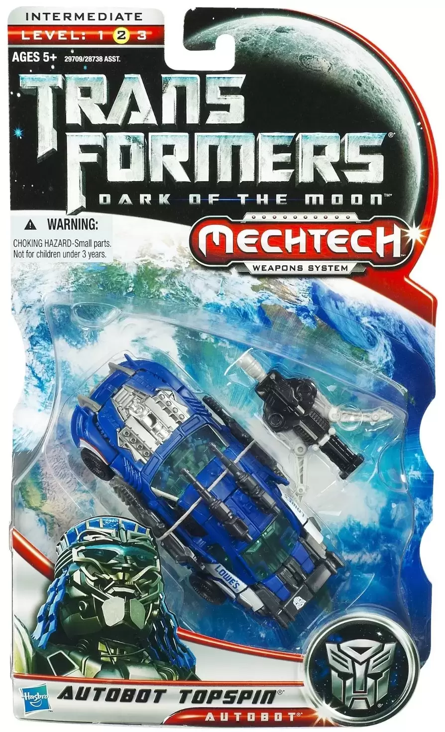 Transformers Dark of the Moon - MechTech - Autobot Topspin