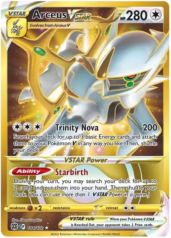 Arceus - AR8 - Holo Rare