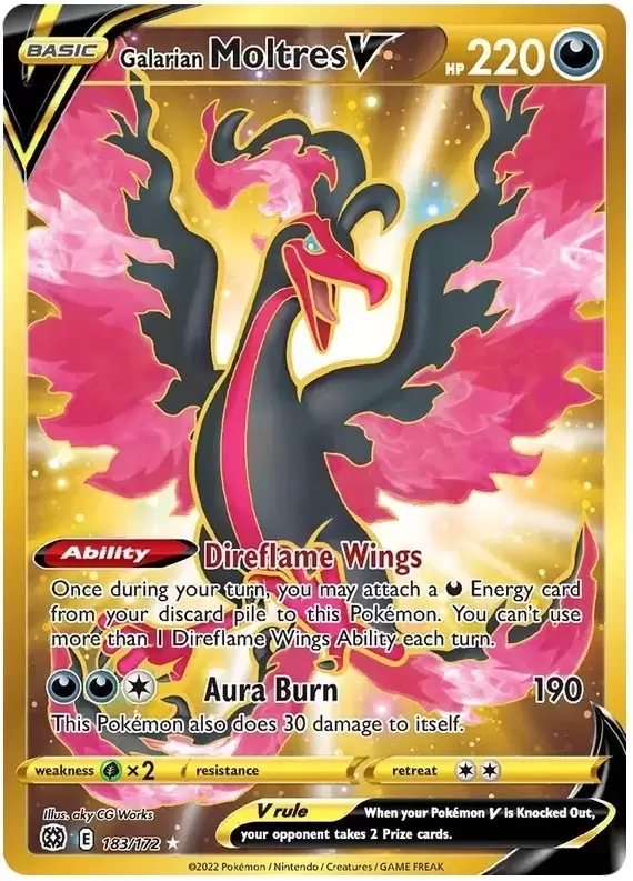  Galarian Articuno Zapdos Moltres - Evolving Skies