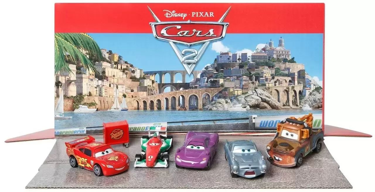 Cars 2 models - World Grand Prix 5-Pack