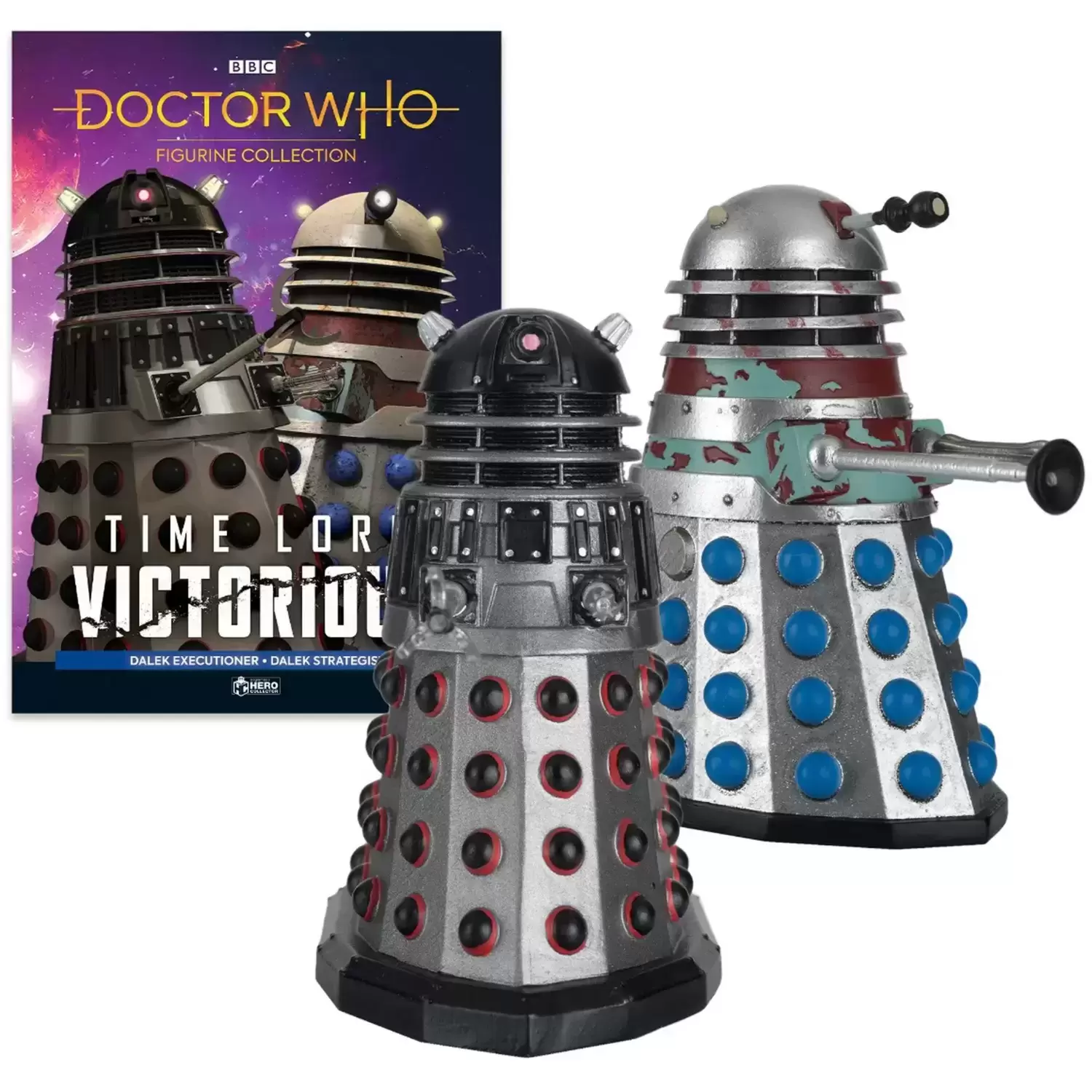 Doctor Who Eaglemoss - Dalek Executioner & Dalek Strategist