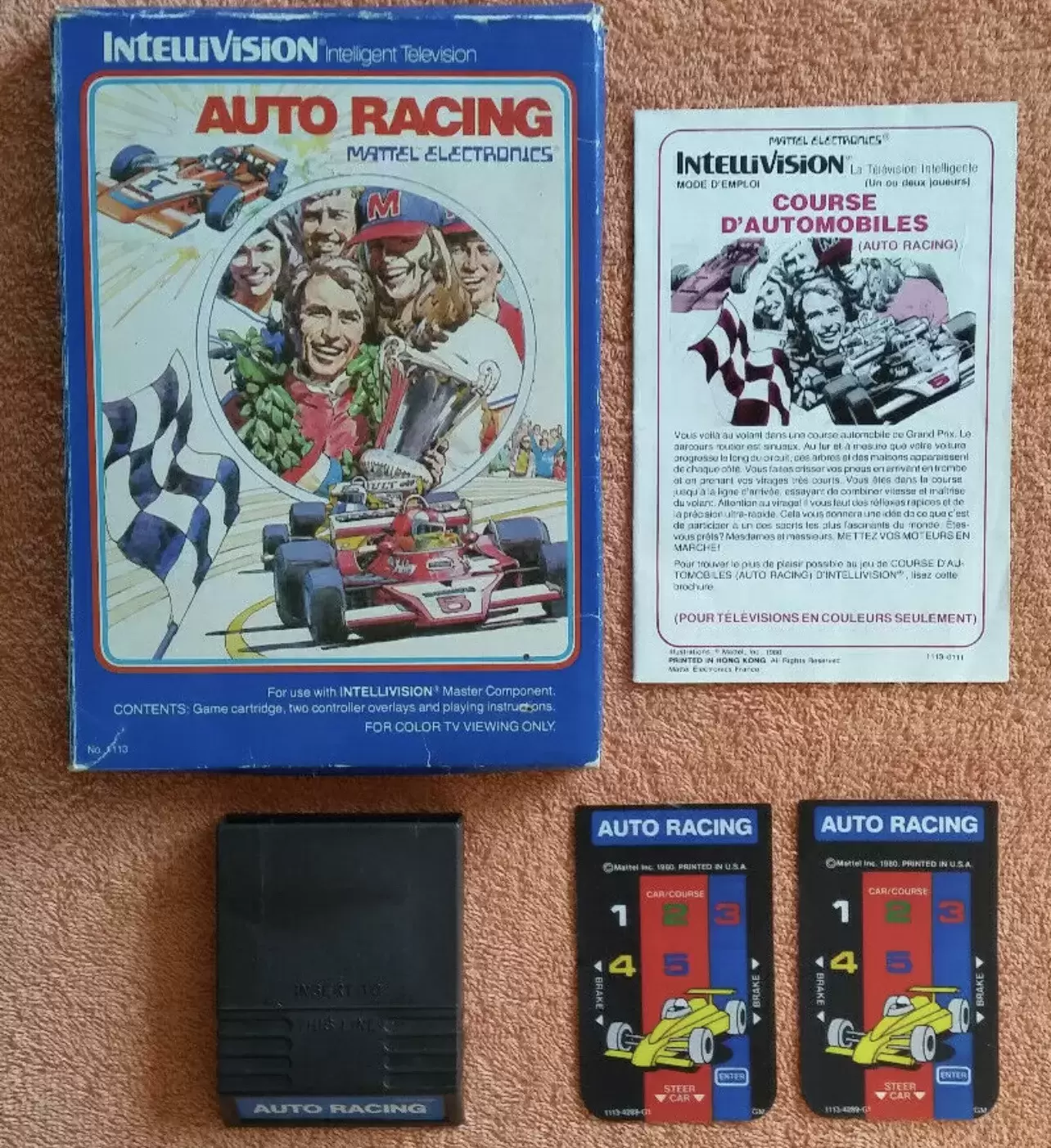 Jeux IntelliVision - Auto Racing