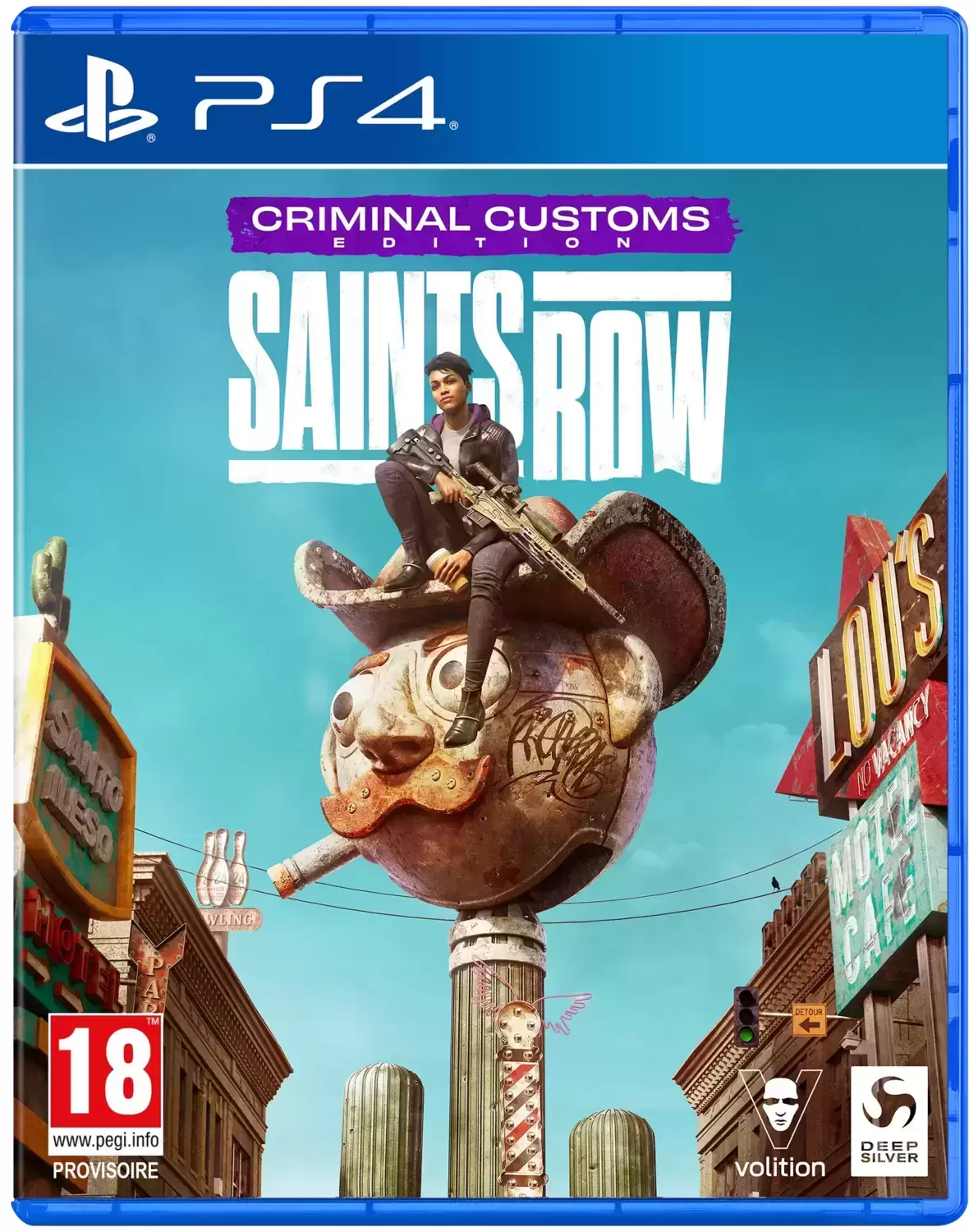 Jeux PS4 - Saints Row Criminal Customs Edition