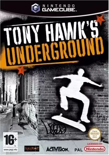 Jeux Gamecube - Tony Hawk : Underground