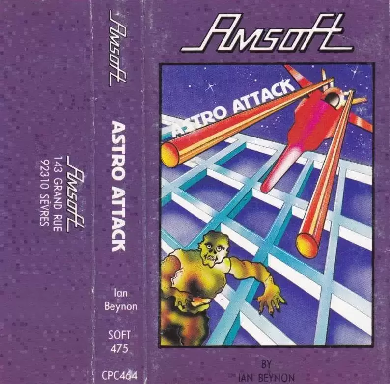 Amstrad CPC Games - Astro Attack