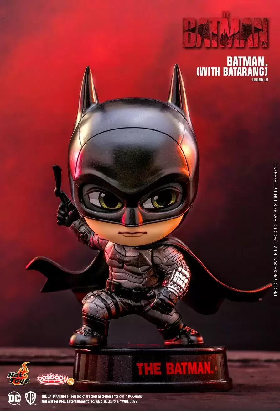 Cosbaby Figures - The Batman - Batman (with Batarang)