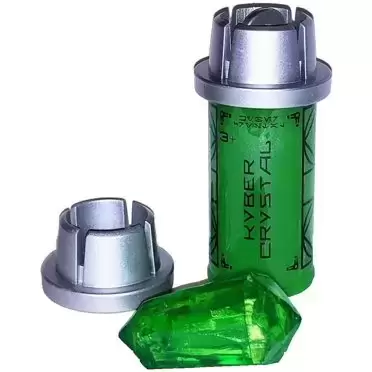 Armes et objets Star Wars - Green Kyber Crystal