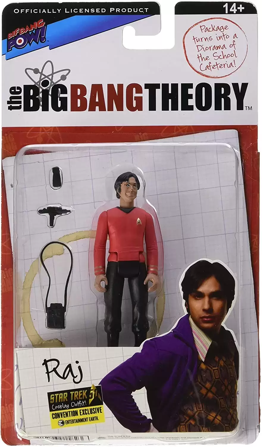 Bif Bang Pow - Big Bang Theory - Rajesh Koothrappali - Star Trek