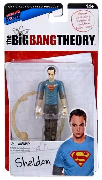 Bif Bang Pow - Big Bang Theory - Sheldon Cooper - Superman Shirt
