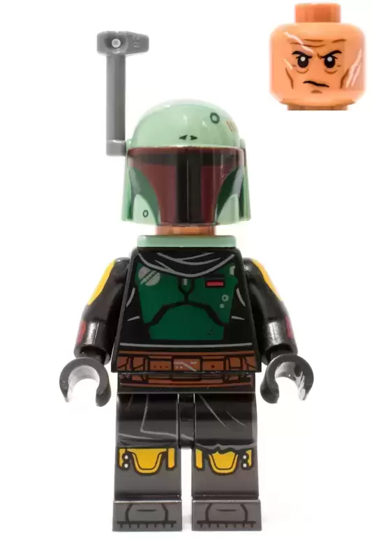 LEGO Star Wars Minifigs - Boba Fett - Repainted Beskar Armor and Jet Pack