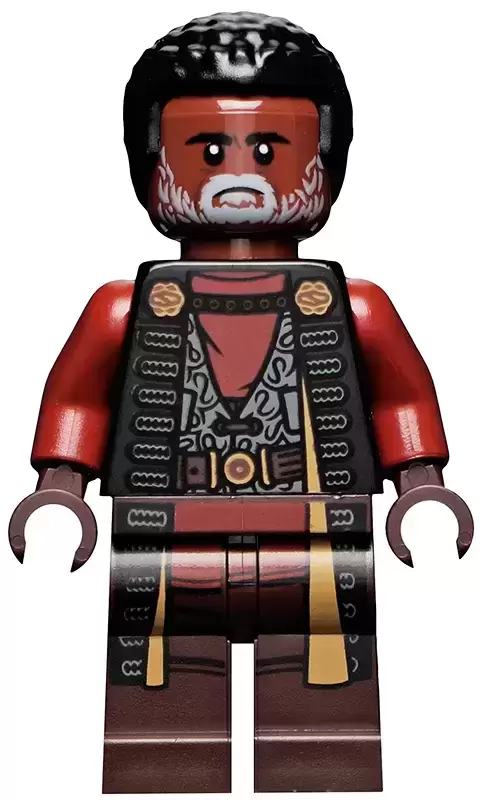 LEGO Star Wars Minifigs - Greef Karga - Black Magistrate Robe and Gray Beard