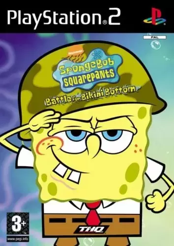 PS2 Games - SpongeBob SquarePants: Battle for Bikini Bottom