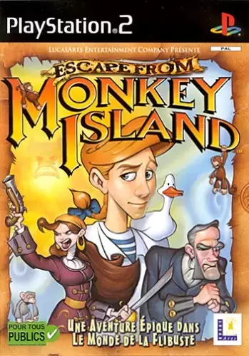 Jeux PS2 - Monkey Island 4