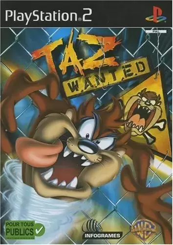 Jeux PS2 - Taz Wanted