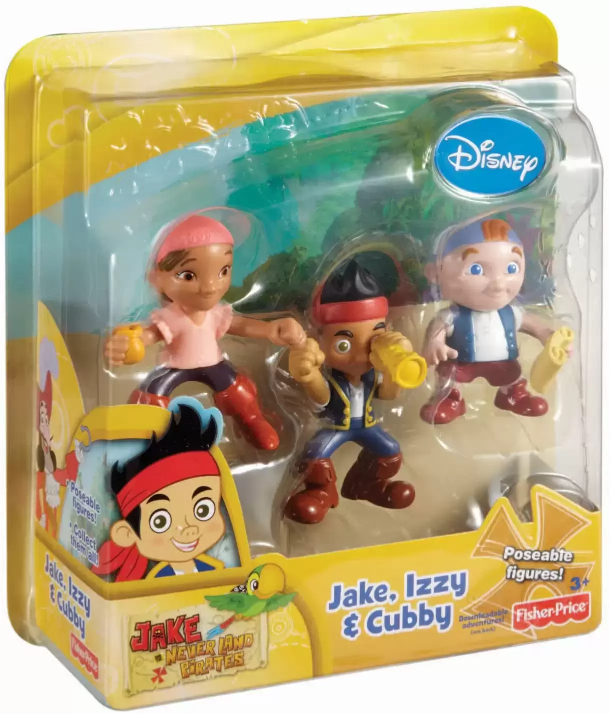 Jakeand The Never Land Pirates - Fisher Price - Jake, Izzy & Cubby