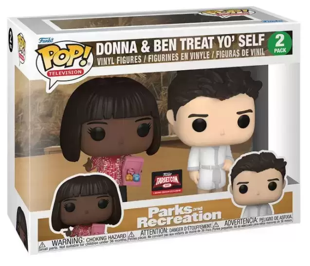 POP! Television - Parks and Recreation - Donna & Ben Treat Yo\'Self 2 Pack