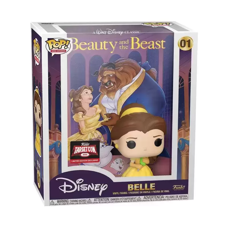 POP! VHS Covers - Beauty and the Beast - Belle