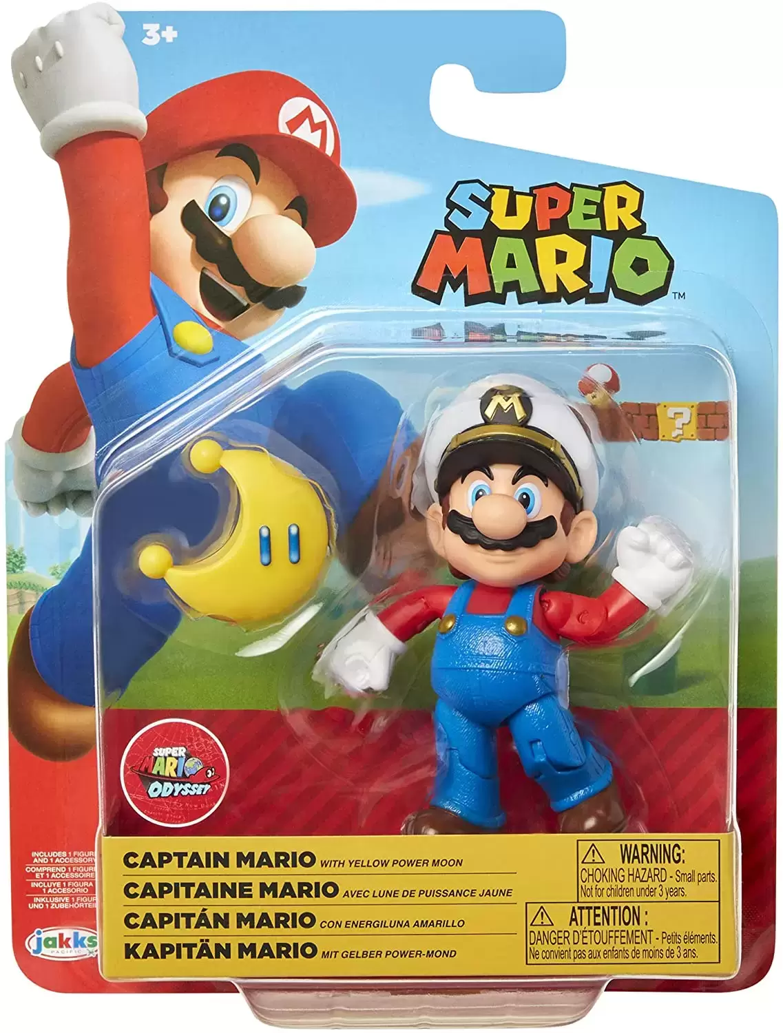 World of Nintendo - Captain Mario with Yellow Power Moon