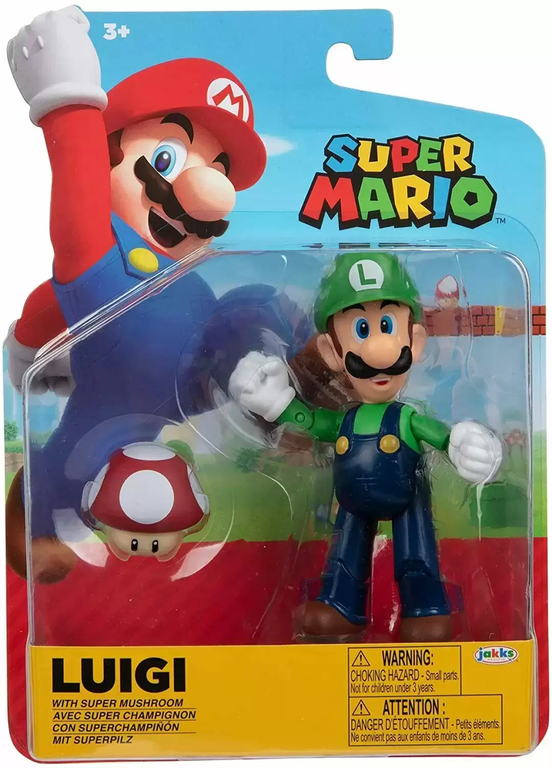 World of Nintendo - Luigi with Super Mushroom