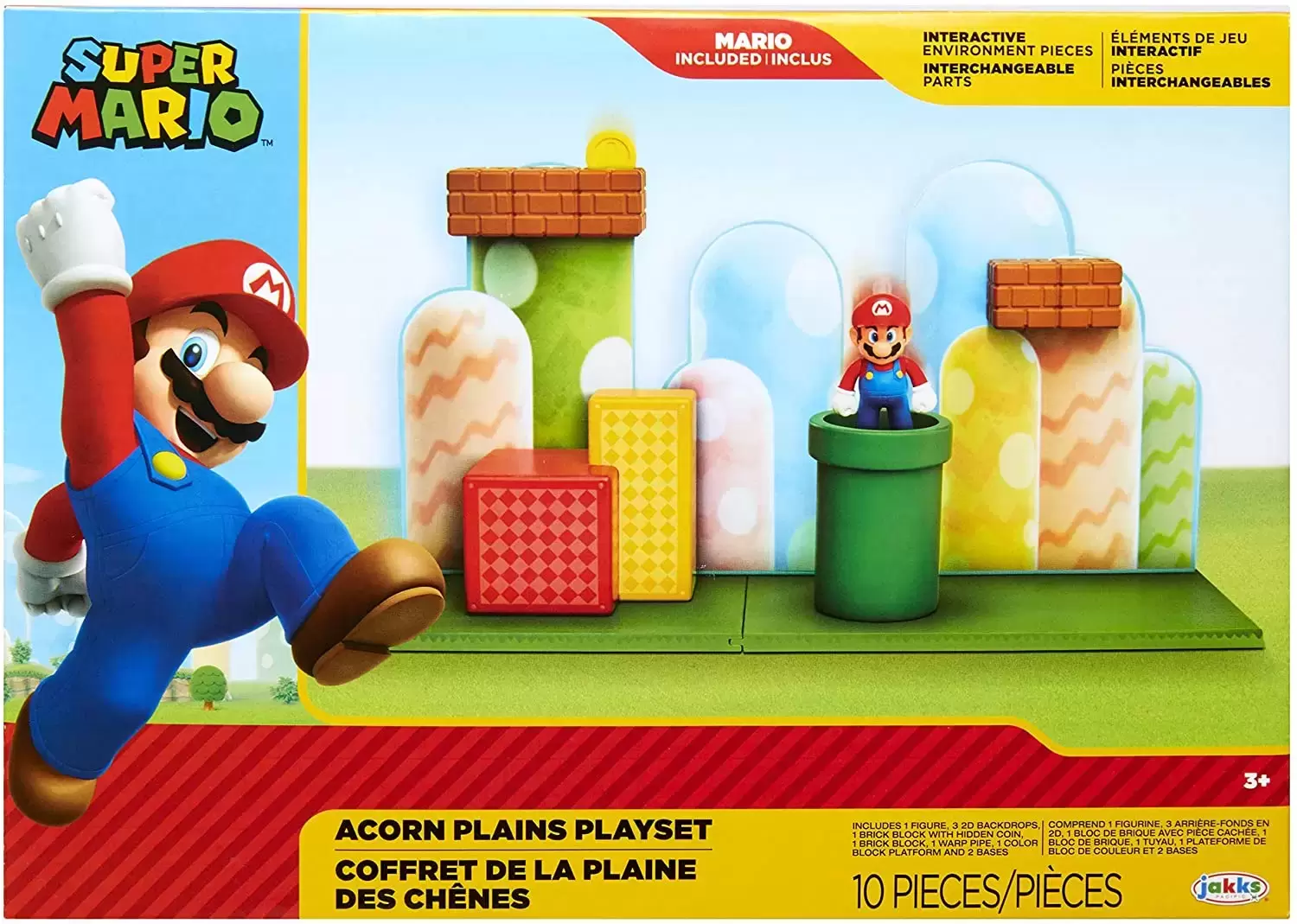 World of Nintendo - Acorn Plains Playset