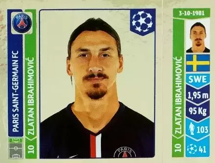 UEFA Champions League 2014-2015 - Zlatan Ibrahimović - Paris Saint-Germain FC