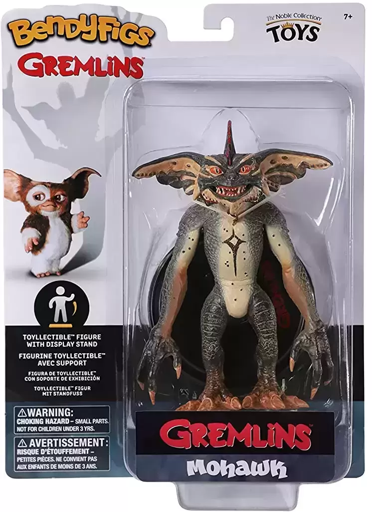 BendyFigs - Noble Collection Toys - Gremlins - Mohawk