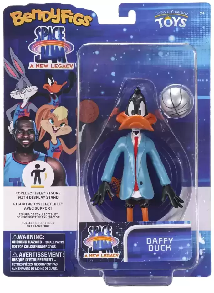 BendyFigs - Noble Collection Toys - SPACE JAM: A NEW LEGACY - Daffy Duck