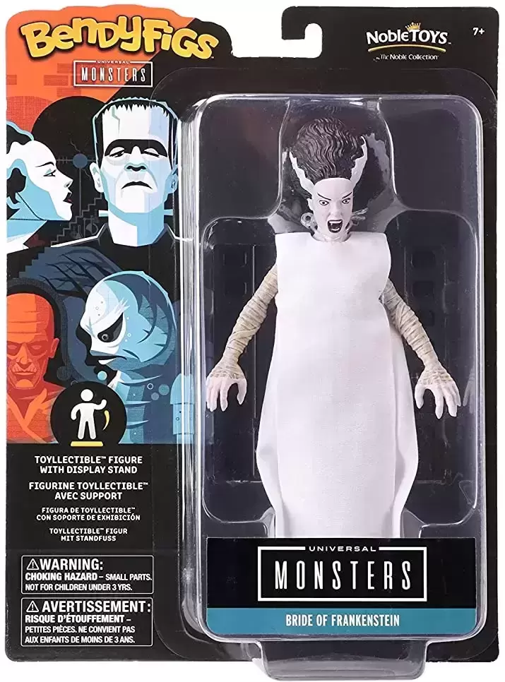BendyFigs - Noble Collection Toys - UNIVERSAL MONSTERS - Bride of Frankenstein