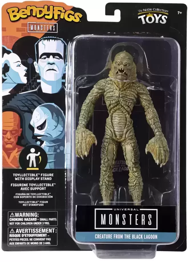 BendyFigs - Noble Collection Toys - UNIVERSAL MONSTERS - Creature from the Black Lagoon