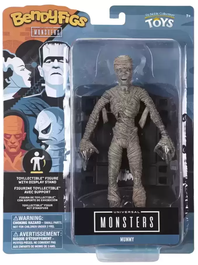BendyFigs - Noble Collection Toys - UNIVERSAL MONSTERS - Mummy