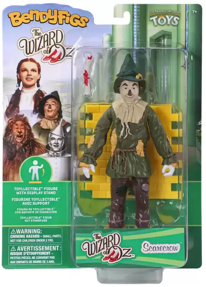BendyFigs - Noble Collection Toys - WIZARD OF OZ - Scarecrow