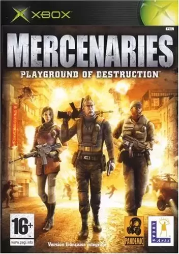 XBOX Games - Mercenaries Playground of Destruction