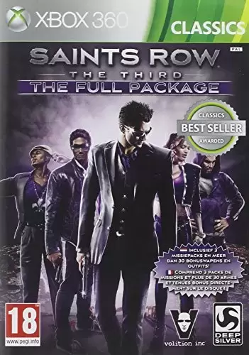 XBOX 360 Games - Saints Row : The Third - classics