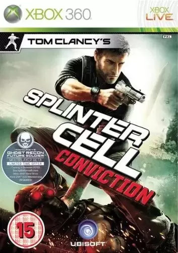 XBOX 360 Games - Tom Clancy\'s Splinter Cell: Conviction