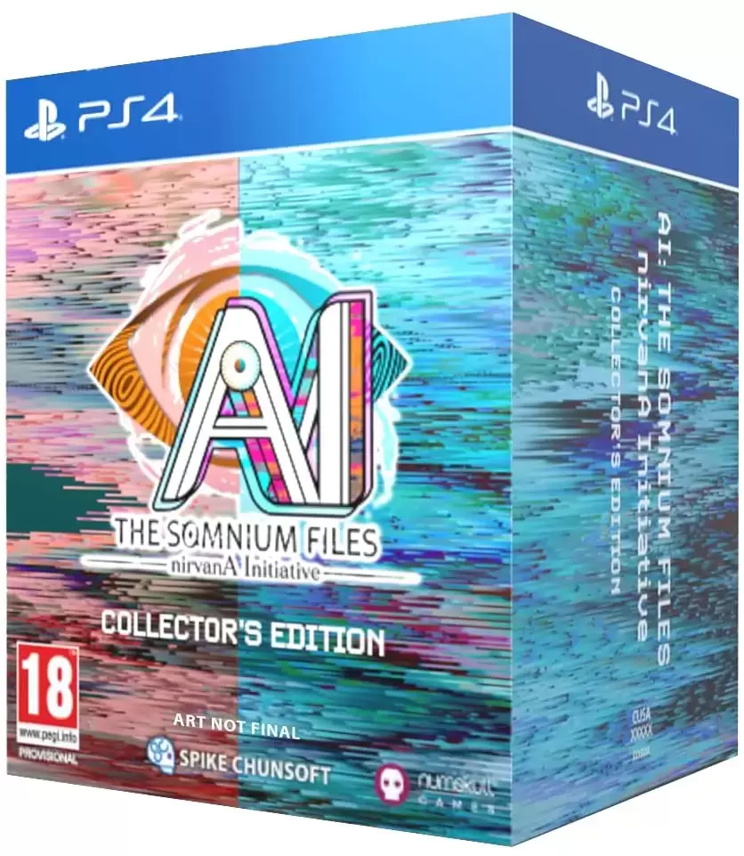 PS4 Games - Ai The Somnium Files Nirvana Initiative Collector\'s Edition